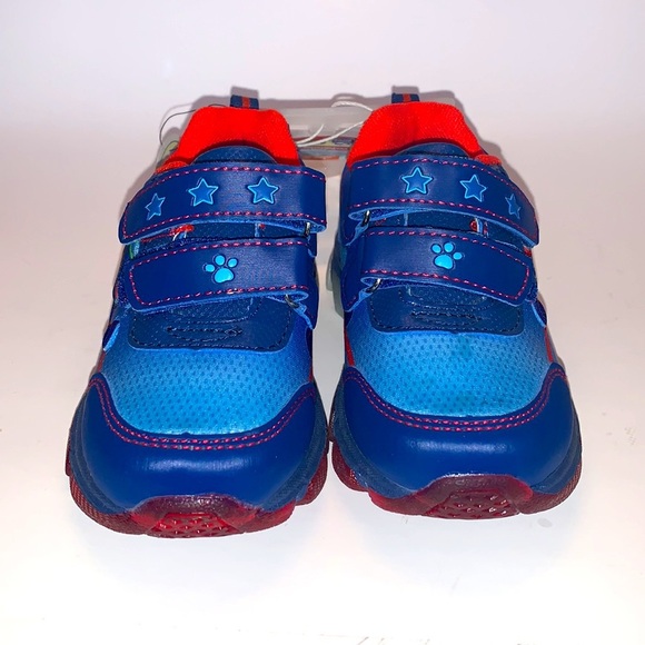 Paw Patrol Blue boy Shoes size 8 NEW - Picture 3 of 9